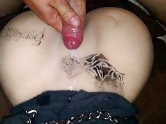 Hard fast tattoo doll fuck