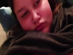 BBW teasing on this selfie video