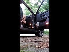 daddy outdoor masturbation
