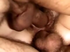 Incredible amateur Threesomes, Pregnant sex clip