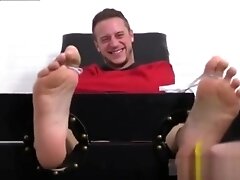 Video gay porn emo foot xxx Kenny Tickled In A Straight Jacket