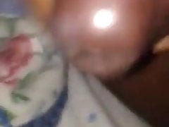 Stroking my cock and cumming