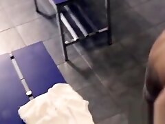 Big dick gay spanking with facial