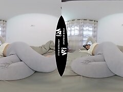 Ripped My Yoga Pants & Squirted All Over My Bed - Amateur Solo Masturbation VR Porn