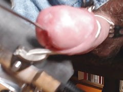 rosebud sounding (grade 12) with cumming in my urethra