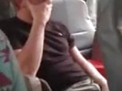 Str8 catching guy scratching his nuts