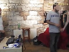 Redhead Agent Whore makes this guy really horny