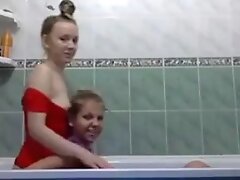 two college girl russian