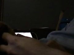 Slow motion cum shot