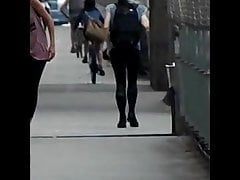 young asian spandex