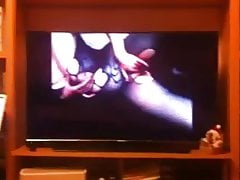 man finished on my video, which I also had finished