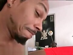 Erect big black dick in panties gay Castro flagellated his schlong out