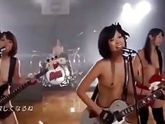 Beautiful Japanese Girl Band