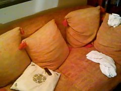 Geil mit Strumpfmaske und Dilde im Maul