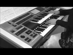 Aline with her girlfriends