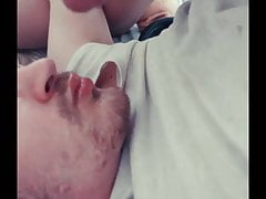 Amateur self-facial compilation