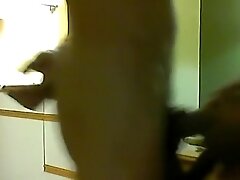 Ebony teen 18+ Squirts while getting Fucked in Hotel