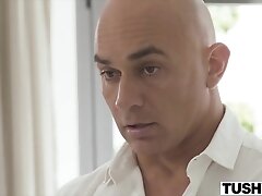 TUSHY Stunning Stefany has passionate anal with ***'s bf
