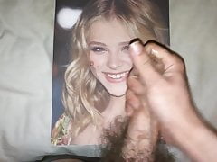 Chloe Moretz cum tribute 32