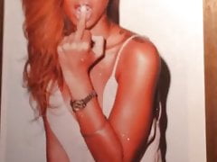 Rihanna cumshot tribute