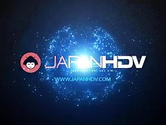 Asian school babe has a nasty gang banging session