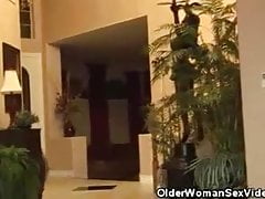 Dildo Playing Busty Mature Lesbians