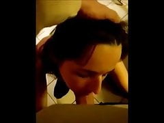 amateur blowjob and facial