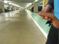 jerking in public parking