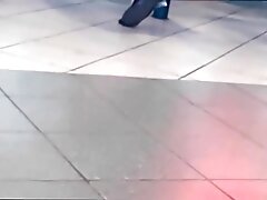 Candid Unknown Black Flats Shoeplay