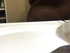 Fat Black Ass Bouncing