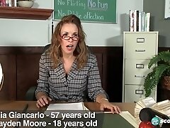 Teacher Gia fucks her students 18+ - Milfbundle