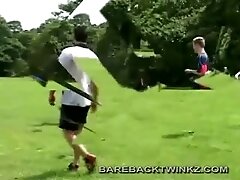 Locker Room Bareback Sex