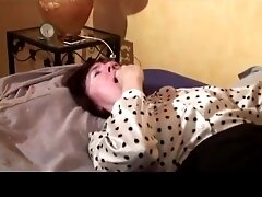 Granny takes hard cocks in her ass