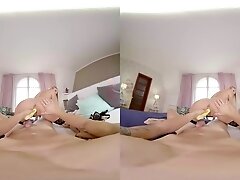 Panty Raider - Amazing Blonde Babe Rides your Cock