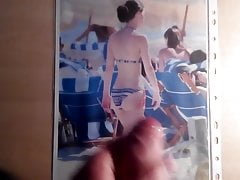 Cumtribute on Lena Meyer Landruts Ass