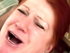 Granny Gets Her Asshole Drilled Hard - George Uhl