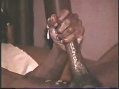 Black Cock Cumming Hard