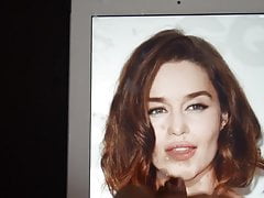 Cum on Emilia Clarke - october 2015