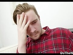 Embarrassed Cuck Watches a BBC Fuck His Blonde Wife Kira Thorn