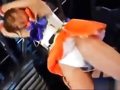 Asian Lesbians Tied in Dungeon and Stimulated with Vibrator