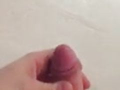 Perfect cock slow motion cumshot