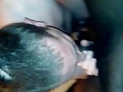 Hornymasterbater sucks black cock 2