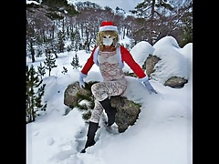 Sexy Santa's Helpers in sexy Lingerie, hot striptease