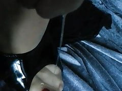 pre cum on pantyhose feet