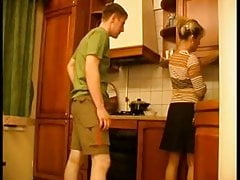 Mature 45 yo Woman Clothed Panty Fuck