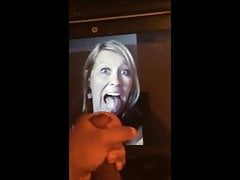 Open Mouth Blonde MILF cum tribute