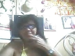 Filipino Step Mom 58 showing me all on cam including open pussy.