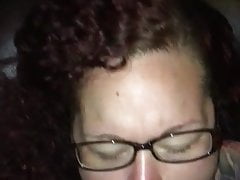 Cum Whore cock slapped on couch with huge messy facial - 3