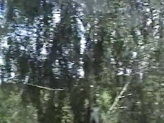 Cumming on a raised stand