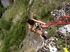 Horny Couple Have Sex During A Climb Trip